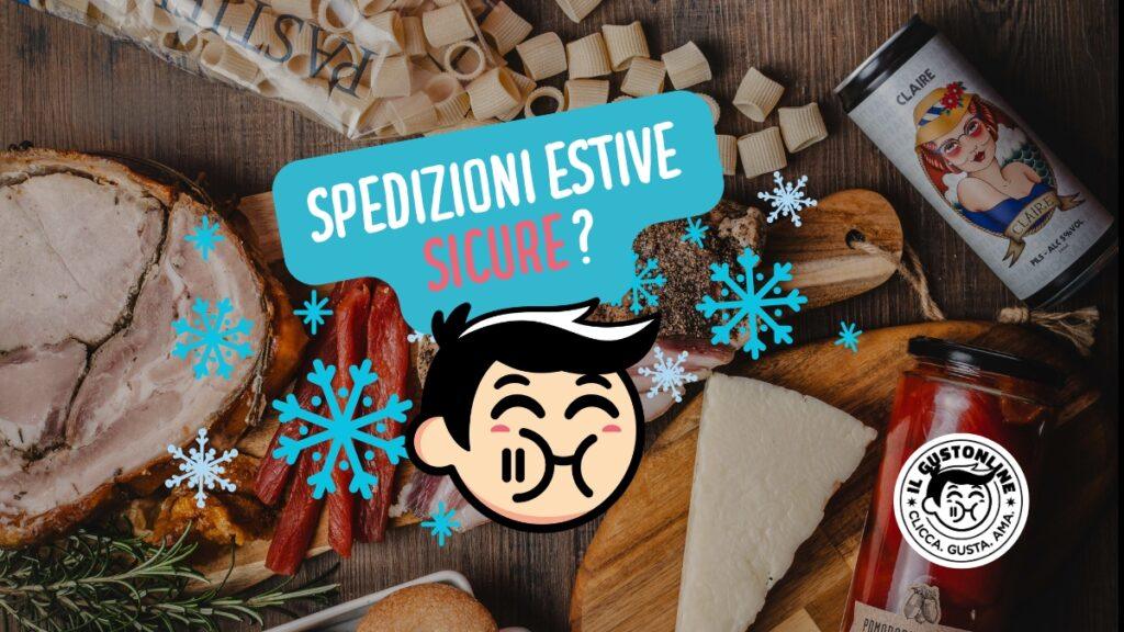 Spedizioni estive sicure tipità romane online ilGustonline