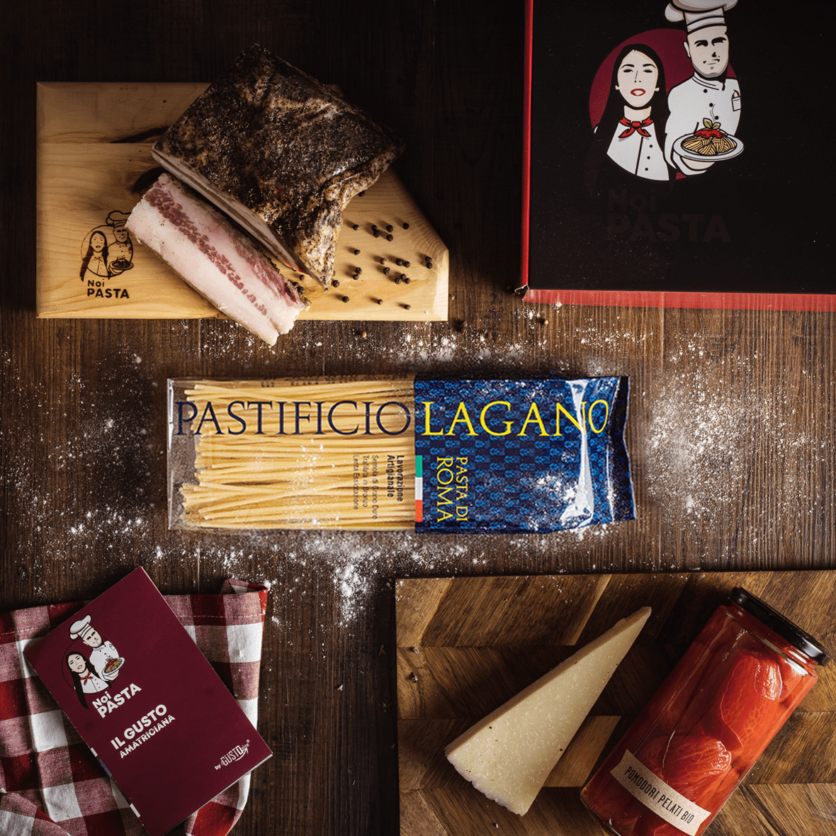Box Ricette Amatriciana ilGustonline Box Ricette Amatriciana ilGustonline