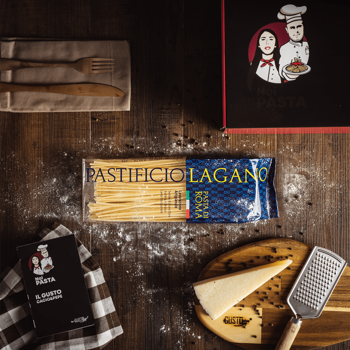 Box Ricette Cacio e Pepe ilGustonline Box Ricette Cacio e Pepe ilGustonline