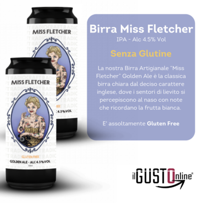 Birra Miss Fletcher Golden Ale ilGustonline