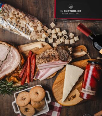 Box Degustazione Osteria Romana con prodotti tipici del Lazio ilGustonline shop online