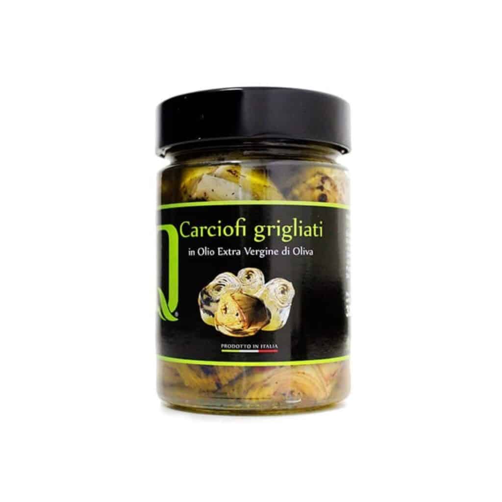 Carciofi grigliati in olio EVO Quattrociocchhi selezione Il Gustonline Shop online tipicit&agrave; laziali