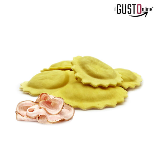 Girasoli ripieni di Porchetta di Ariccia - la vera Pasta all’uovo Fresca Artigianale