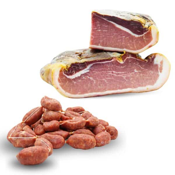 Mix salumi stagionati - Prosciutto e salsiccette