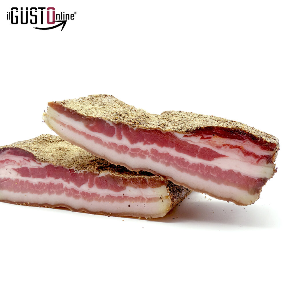 Pancetta al pepe romana