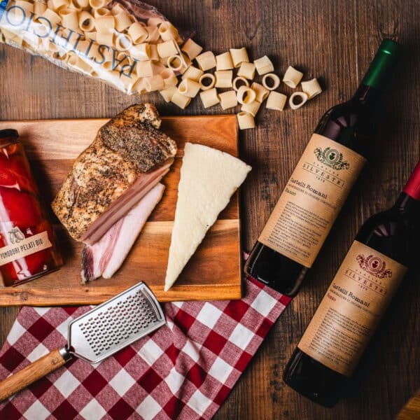 Box Amatriciana con Vino Prodotti tipici laziali online | Il Gustonline