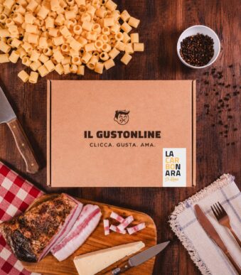 Box Carbonara e Gricia di Roma Il Gustonline con pasta, guanciale, Pecorino Romano DOP e ingredienti della tradizione romana - Il Gustonline