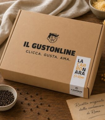 Box Carbonara e gricia di Roma il Gustonline con ingredienti romani