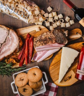Box Degustazione Osteria Romana con prodotti tipici del Lazio ilGustonline shop online tipicità romane