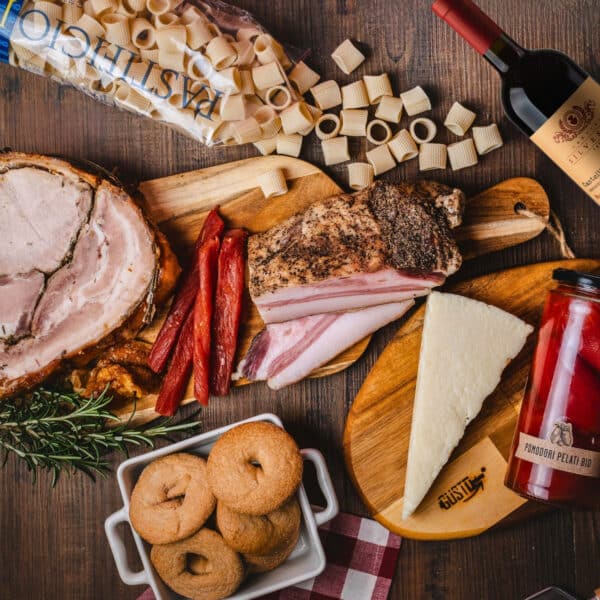 Box Degustazione Osteria Romana con prodotti tipici del Lazio ilGustonline shop online tipicità romane