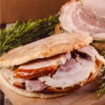Panino con la Porchetta – Porchetta di Ariccia IGP e Pucce Romane - immagine 2