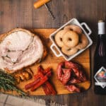 Per Chi Ama Roma box regalo porchetta e vino con Porchetta di Ariccia IGP, coppiette, salsiccette e ciambelline al vino | Il Gustonline