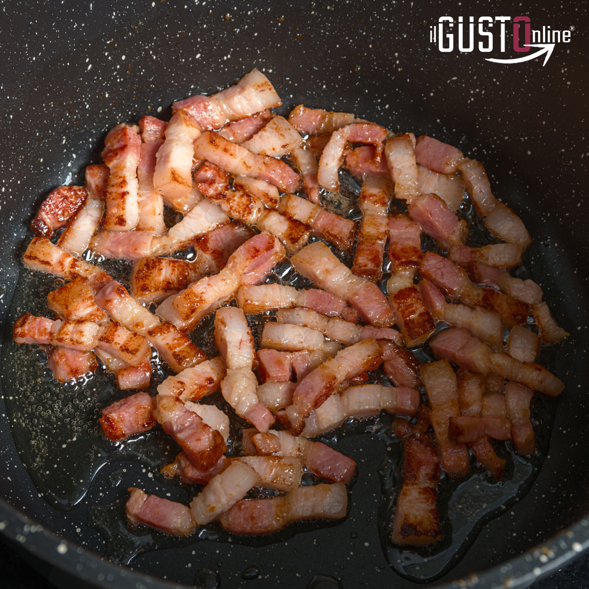 Guanciale a listarelle in padella ilGustonline
