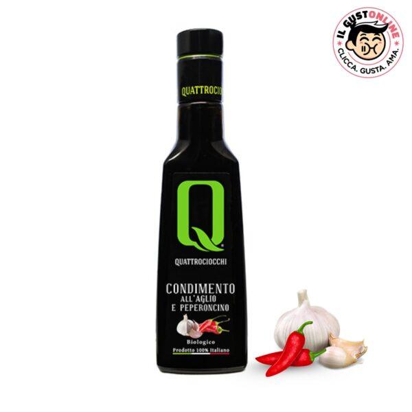 Condimento Aglio Peperoncino Biologico olio evo ilGustonline
