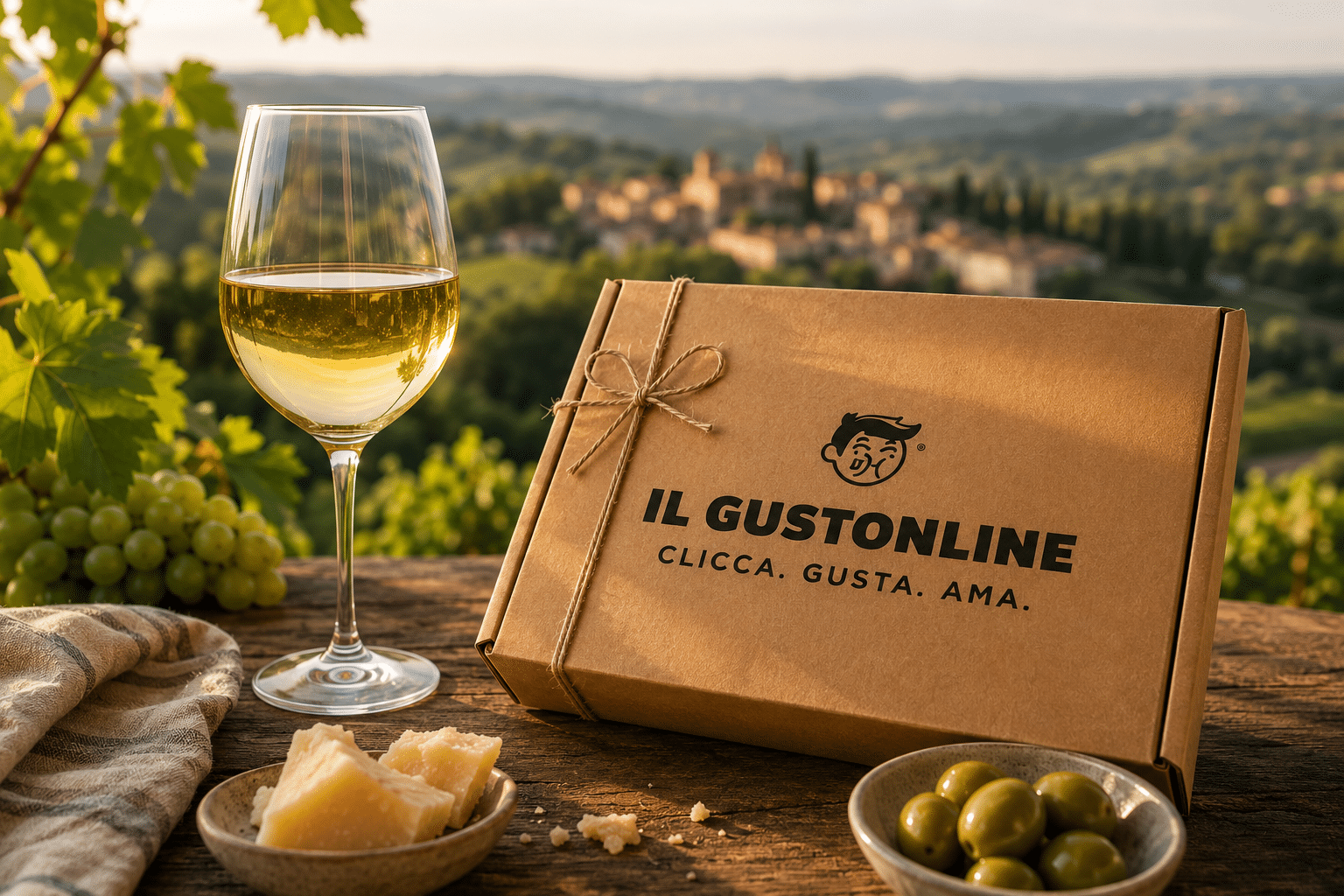 Vino tipico dei Castelli Romani con Box Il Gustonline